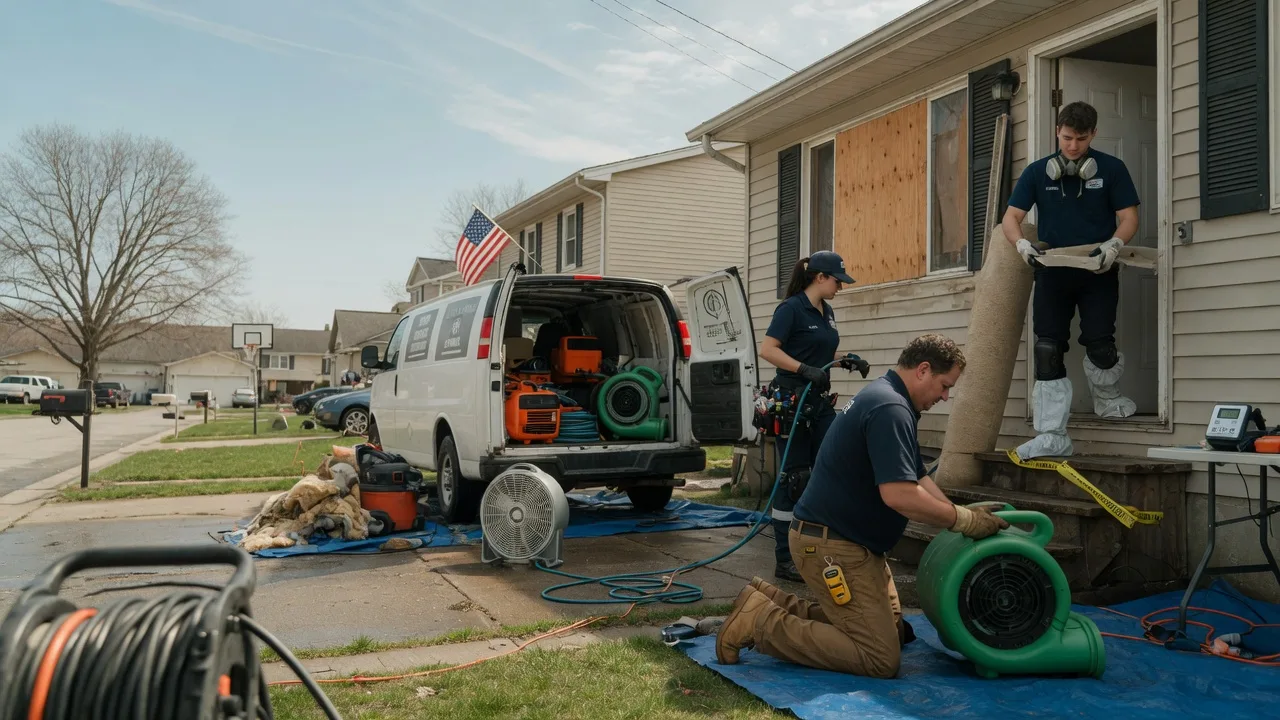 Water Damage Restoration in Union Grove, WI near me